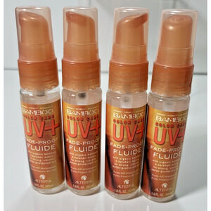 Lot of 4 Alterna Bamboo Color Care UV+ Fade Proof Fluide 1 oz Travel Trial Size